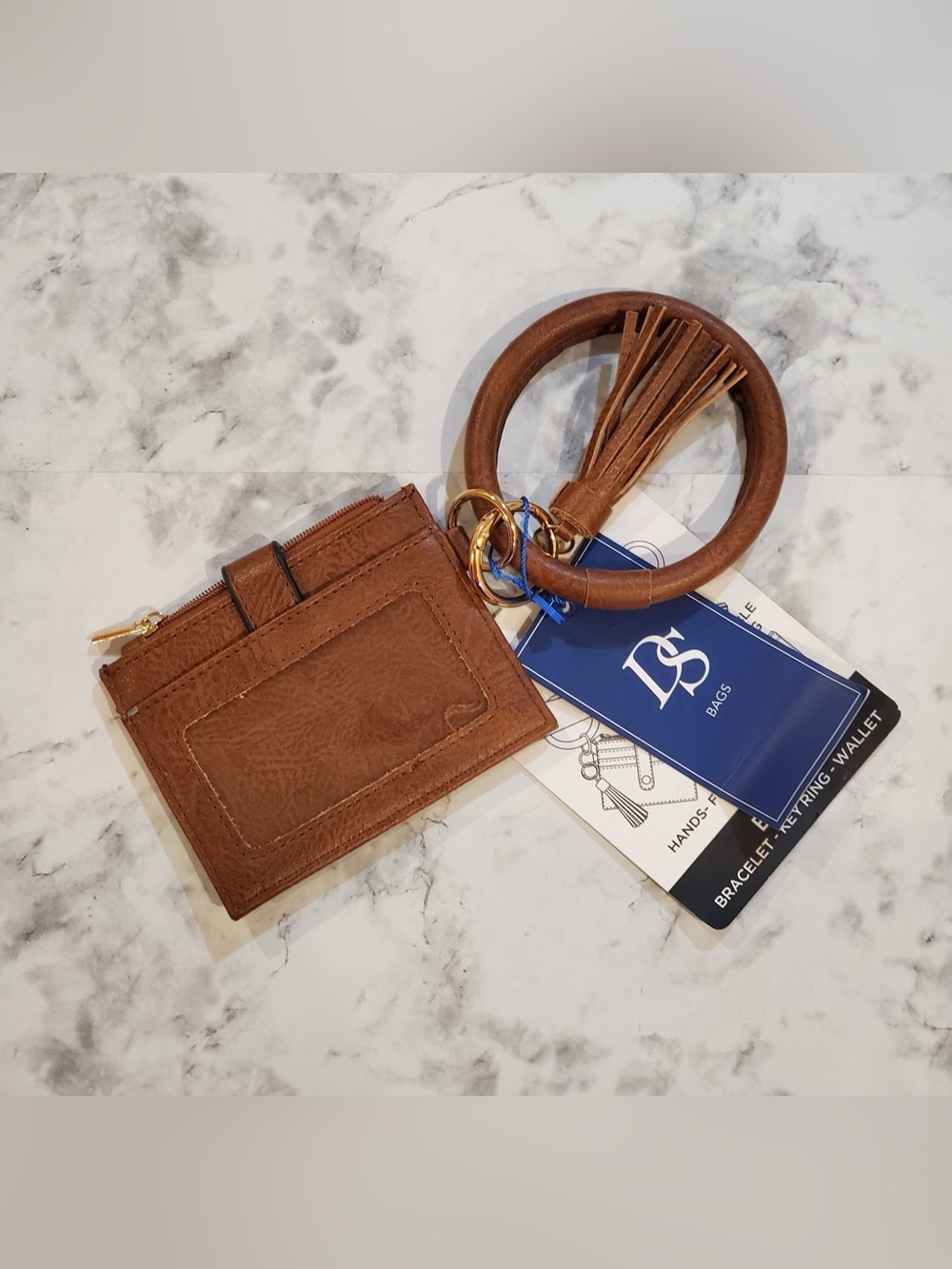 DS Wrist-Keychain-Wallet-Bracelet NWT